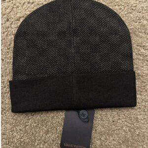 Black Luis Vuitton Beanie